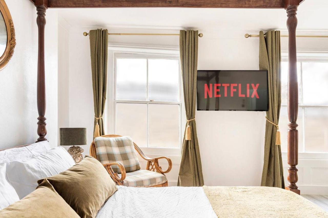 Victorian Style Apartment W/ Four-Poster Bed In Camden Town Londyn Zewnętrze zdjęcie